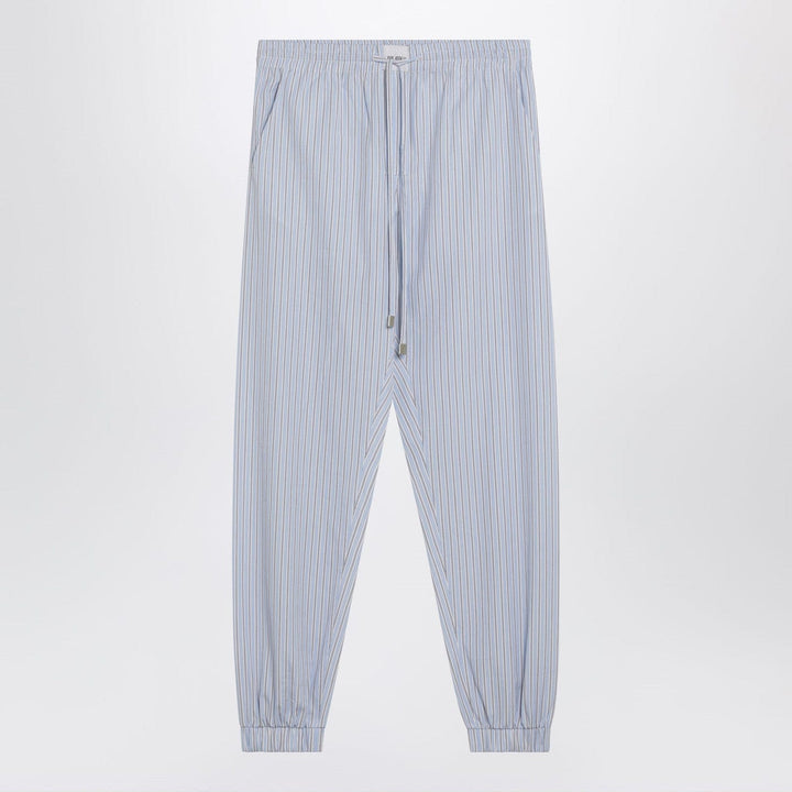 Pants 40  IT The Attico - Light blue/white striped trousers Brand