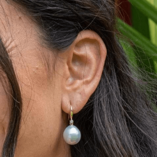 Ikecho Pearl Earrings Bora Bora Edison Earrings Bora Bora Edison Earrings Brand