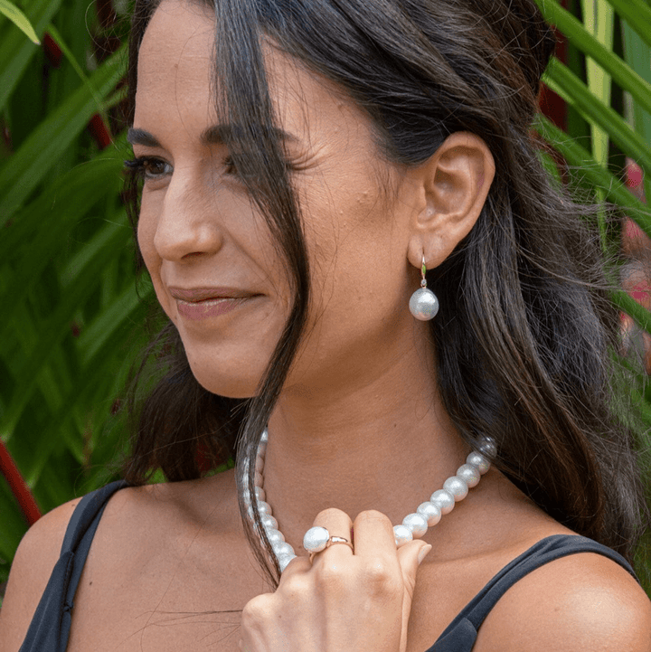 Ikecho Pearl Earrings Bora Bora Edison Earrings Bora Bora Edison Earrings Brand