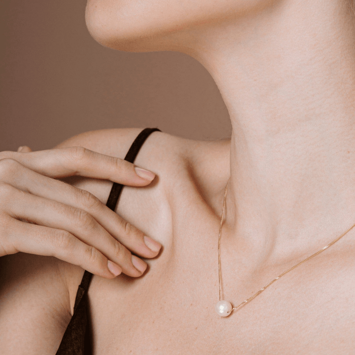 Ikecho Pearl Necklace Amelia Chain Necklace Amelia Chain Necklace Brand