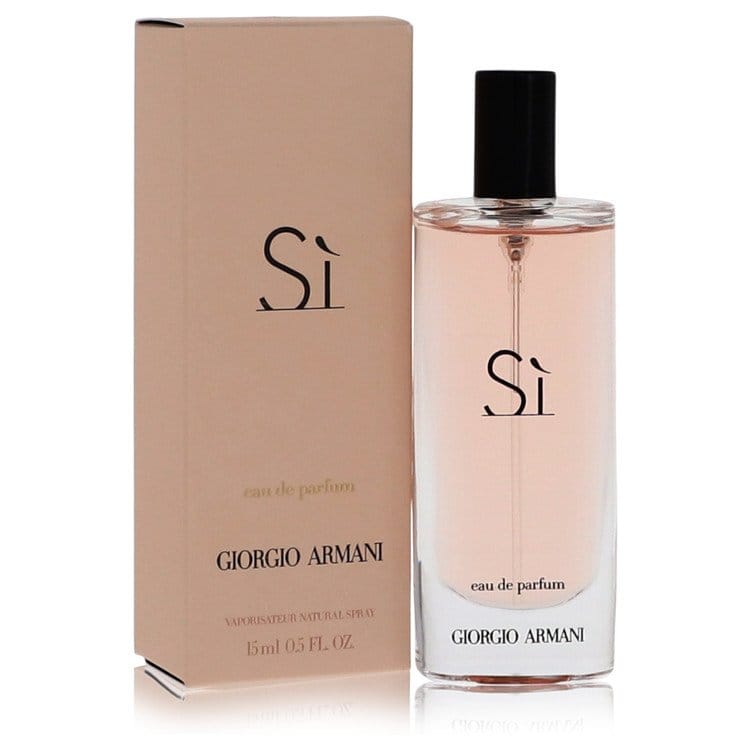 Armani Si Mini EDP Spray By Giorgio Armani Brand Perfume &amp; Cologne 15 ml Mini EDP Spray