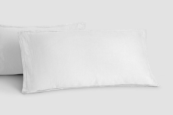 Bemboka pillow cases White / King pair 48x90cm Bemboka Ripple Pillow Cases Bemboka Ripple Pillow Cases I Supreme Comfort I Best Sleep I Shop Now Brand
