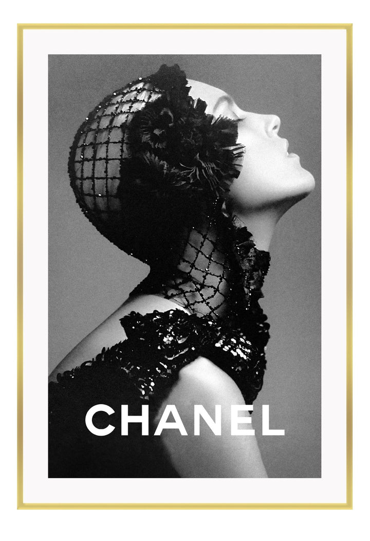 Canvas Print Coco Chanel Coco Chanel Wall Art : Ready to hang framed artwork. Brand