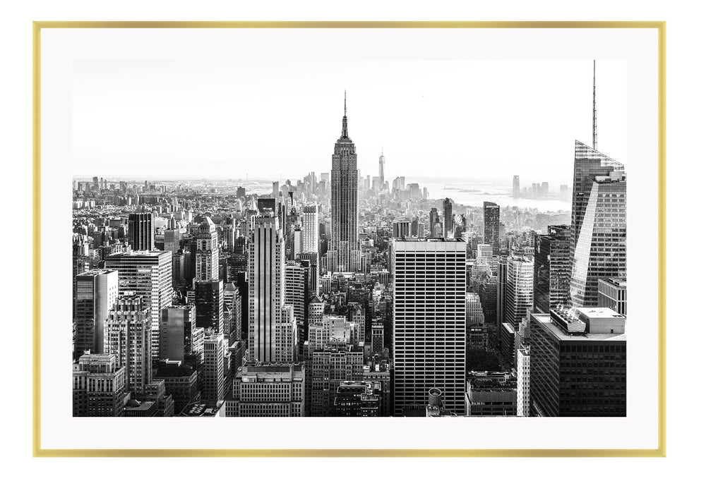 Canvas Print NYC B&W NYC B&W Framed Print Brand