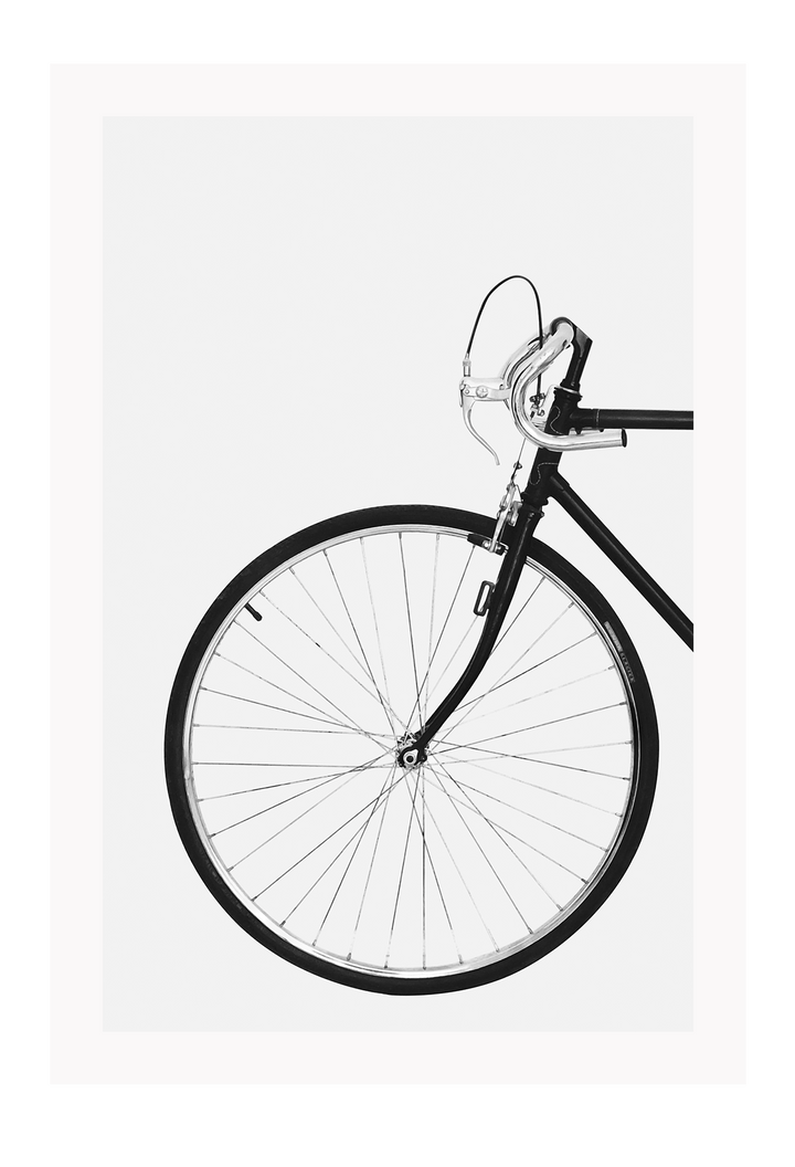 Canvas Print 60x90cm / Unframed Scandi Bike Scandi Bike Framed Prints Brand