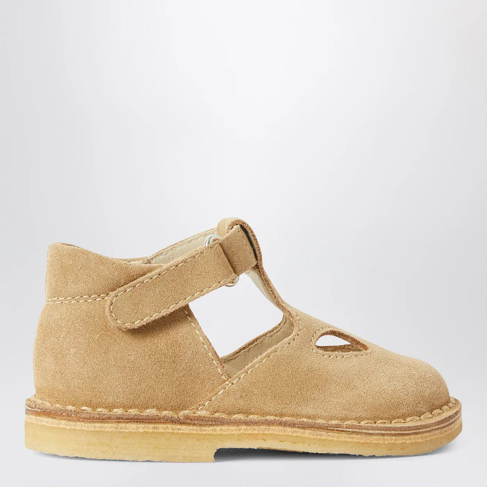Il Gufo - High beige sandal with eyelets in nubuck Brand Sandals 19