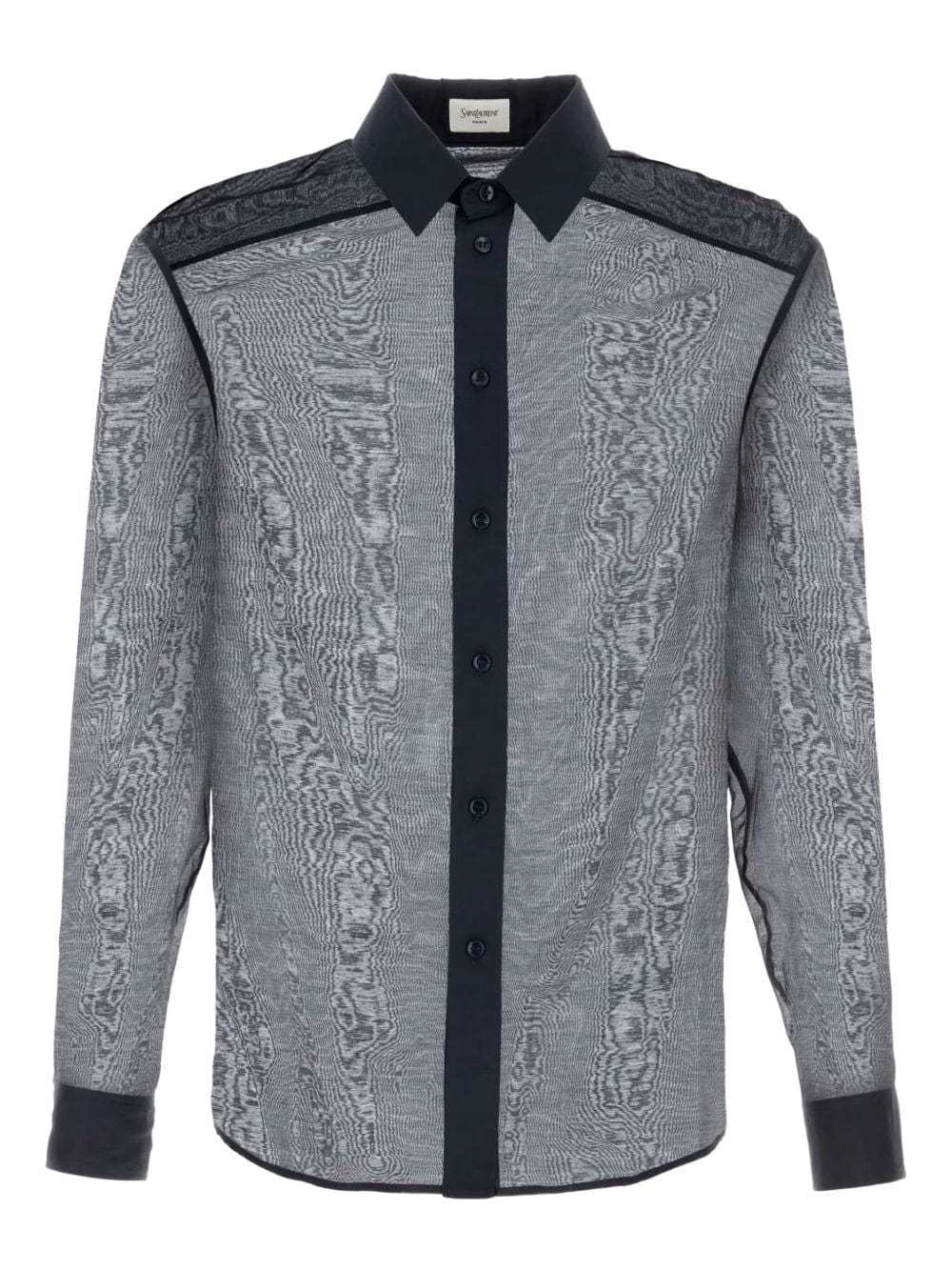 Saint Laurent Shirts Saint Laurent Shirts Blue voile Saint Laurent Blue Voile Shirt – Sheer Lightweight Elegance Brand