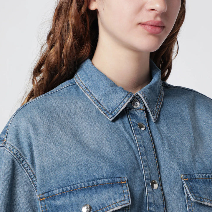 ANINE BING - Paxton denim shirt Brand Shirts &amp; Tops