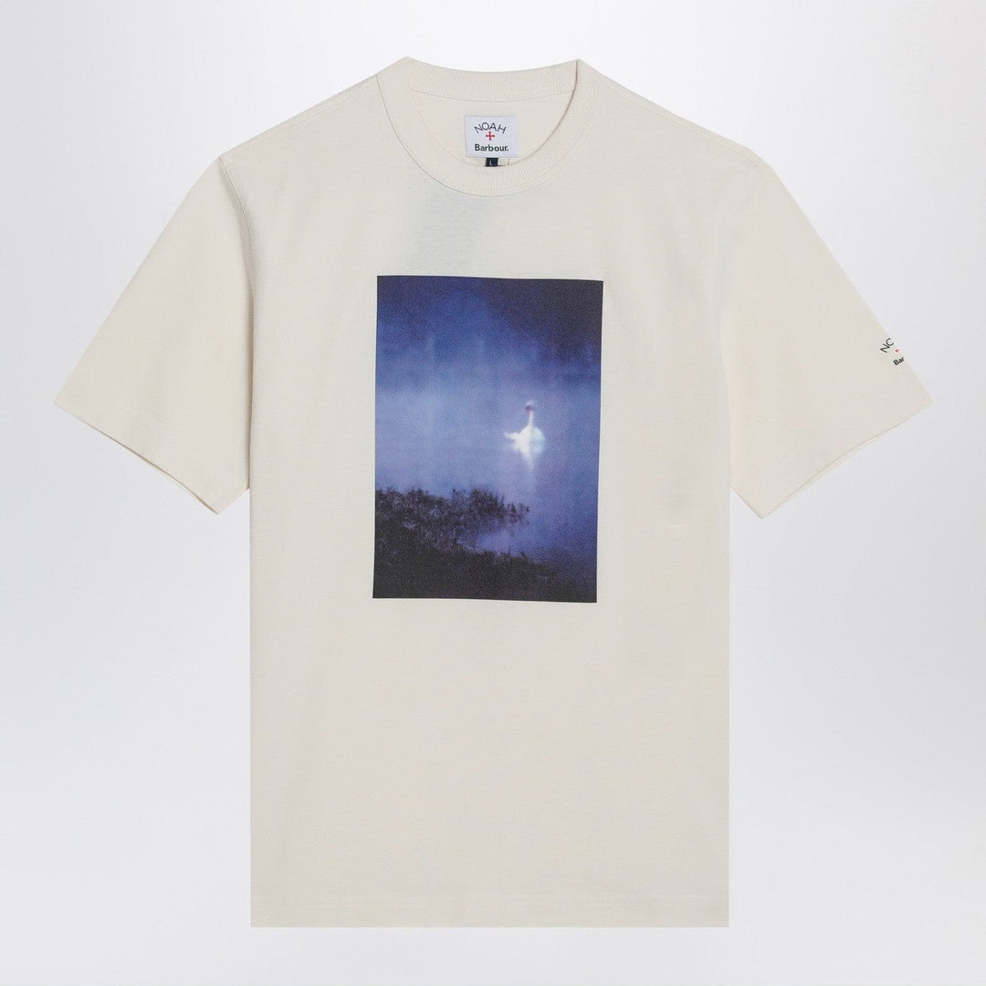 Shirts & Tops Barbour - Archive T-shirt white Barbour x NOAH Brand