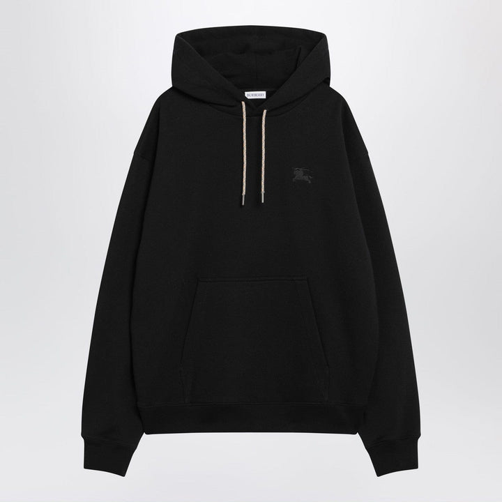 Shirts &amp; Tops Burberry - Black sweatshirt with Check-pattern inserts Brand