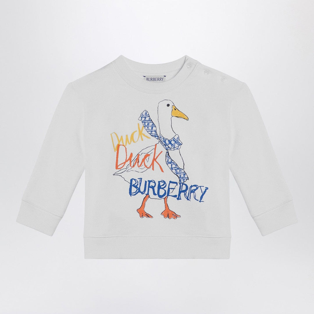 Shirts & Tops 6 Burberry - White sweatshirt with logo print Brand