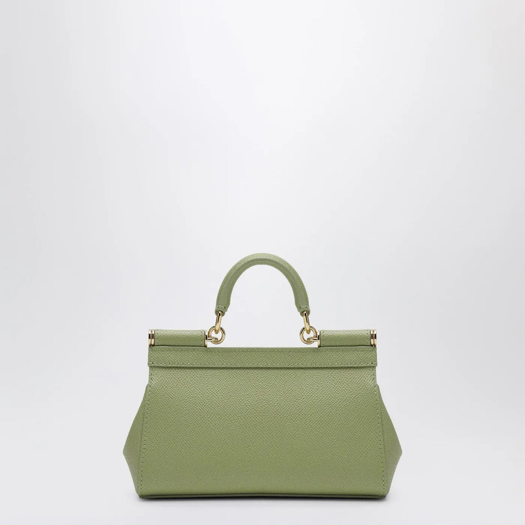 Dolce&amp;Gabbana - Sicily small top handle bag in sage green Brand Shirts &amp; Tops TU