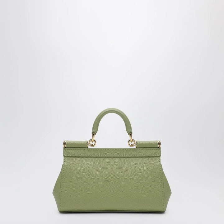 Dolce&amp;Gabbana - Sicily small top handle bag in sage green Brand Shirts &amp; Tops TU
