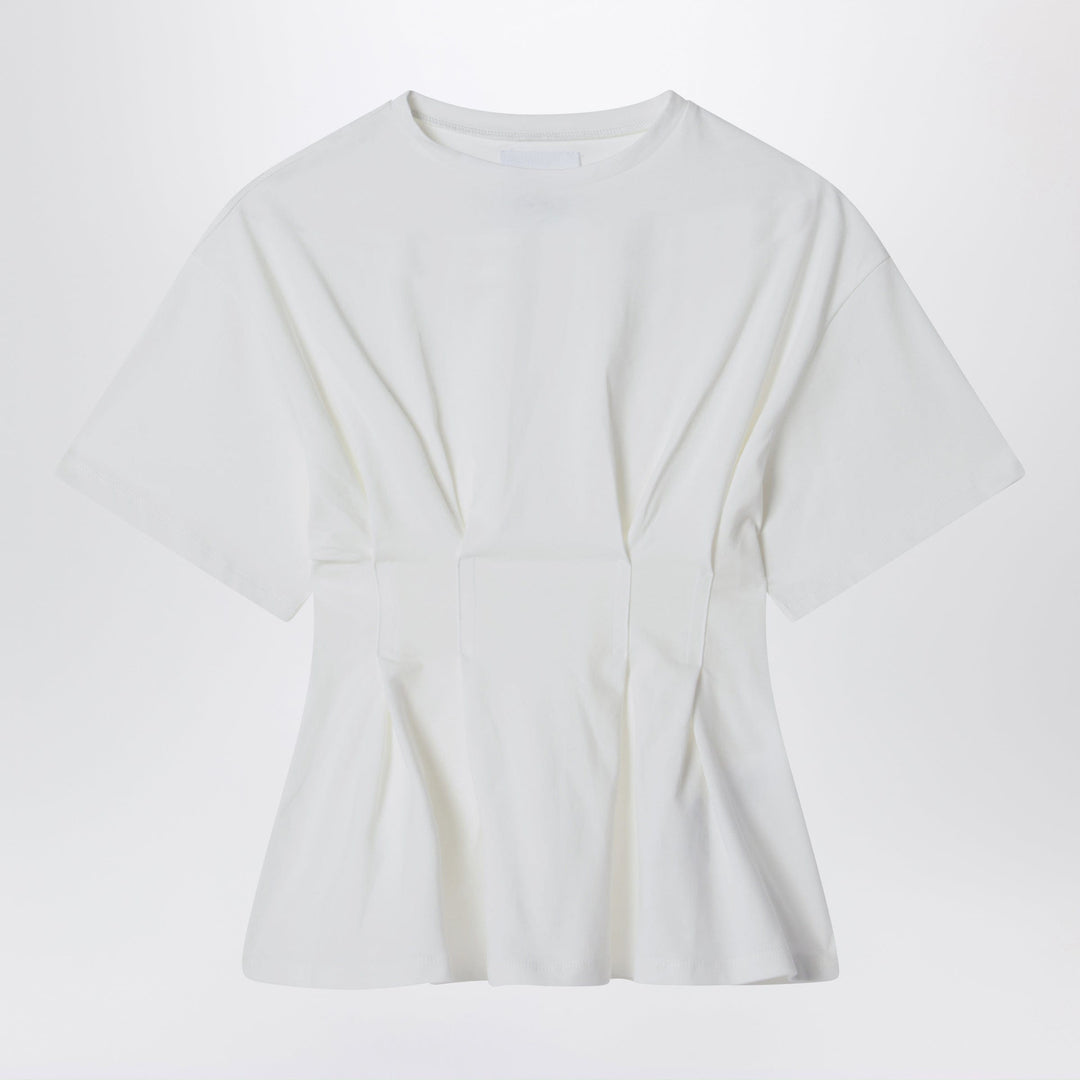 Shirts & Tops Douuod - Calendula ivory cotton T-shirt Brand