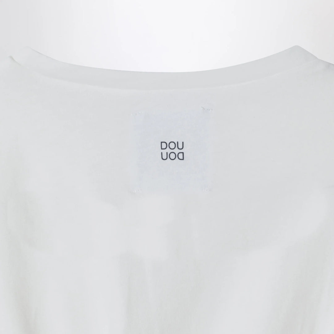 Douuod - Calendula ivory cotton T-shirt Brand Shirts &amp; Tops