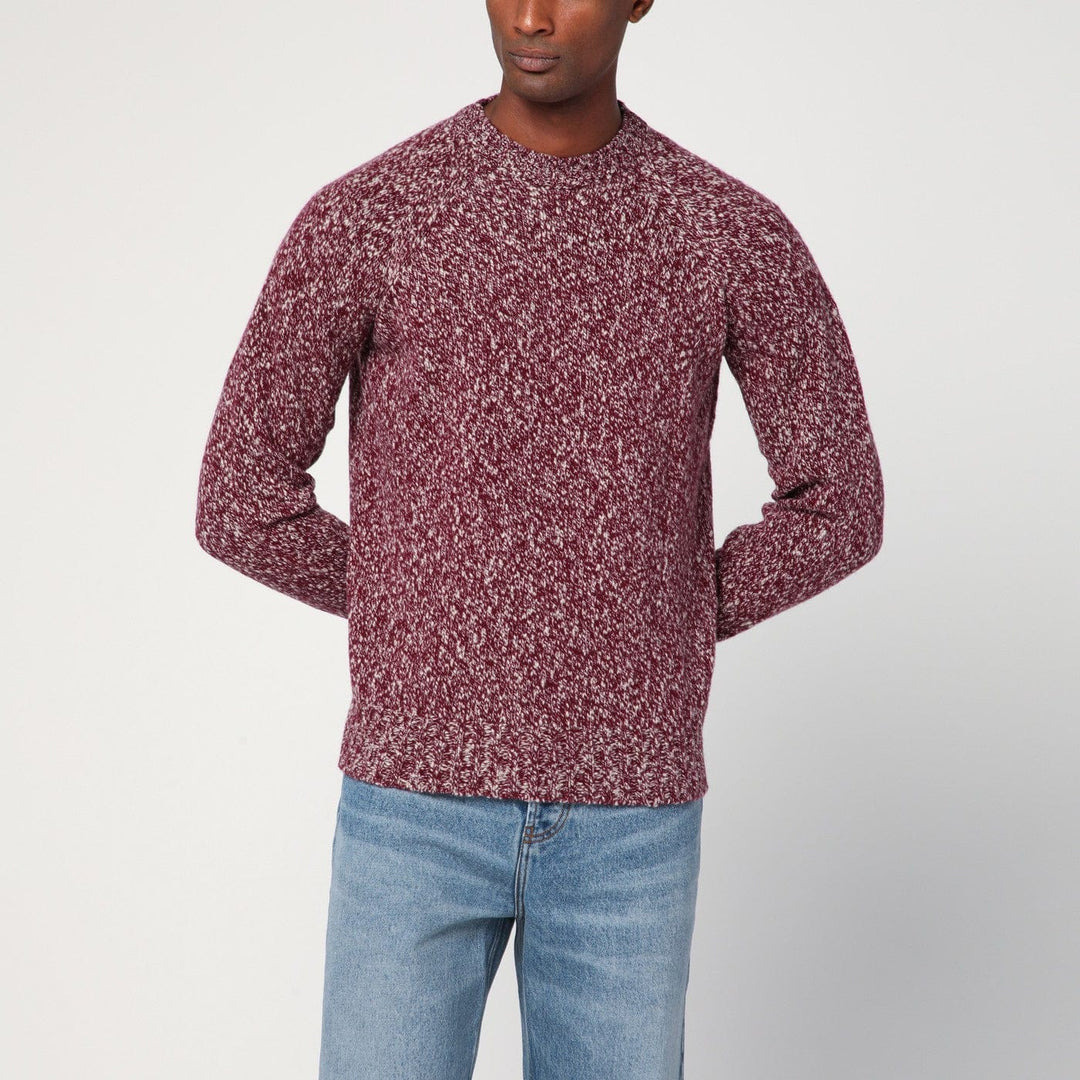 Shirts & Tops 52 IT Drumohr - Grape-coloured pattern wool sweater Brand