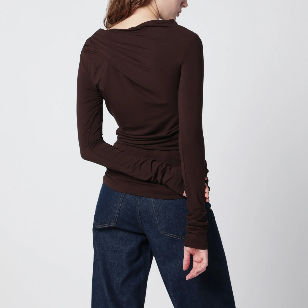 Entire Studios - Tobacco twist top Brand Shirts &amp; Tops