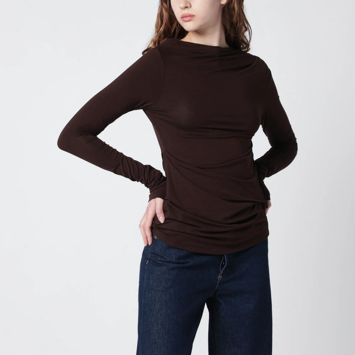 Entire Studios - Tobacco twist top Brand Shirts &amp; Tops XS