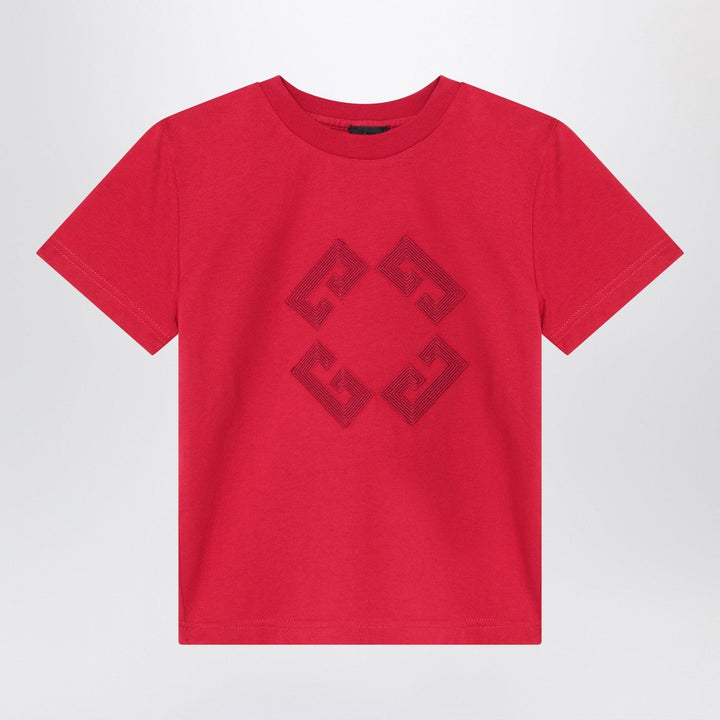 Shirts &amp; Tops Givenchy - Bordeaux T-shirt with embroidered logo Brand