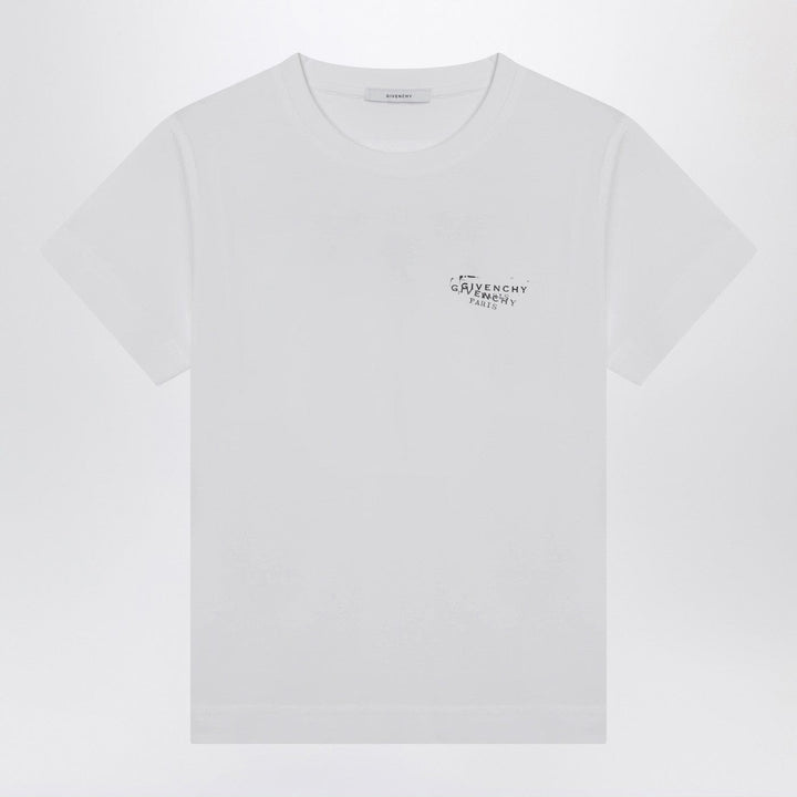 Shirts &amp; Tops Givenchy - White cotton T-shirt with logo print Brand