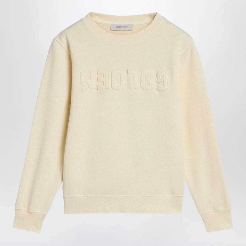 Golden Goose - Ivory cotton sweatshirt Brand Shirts & Tops 4