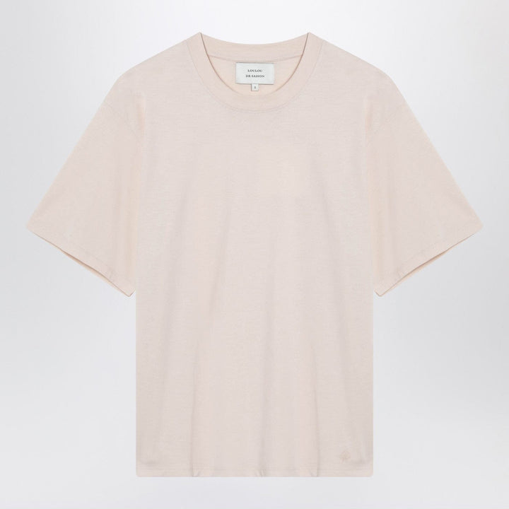 Shirts &amp; Tops LouLou De Saison - Cream cotton crew neck T-shirt Brand