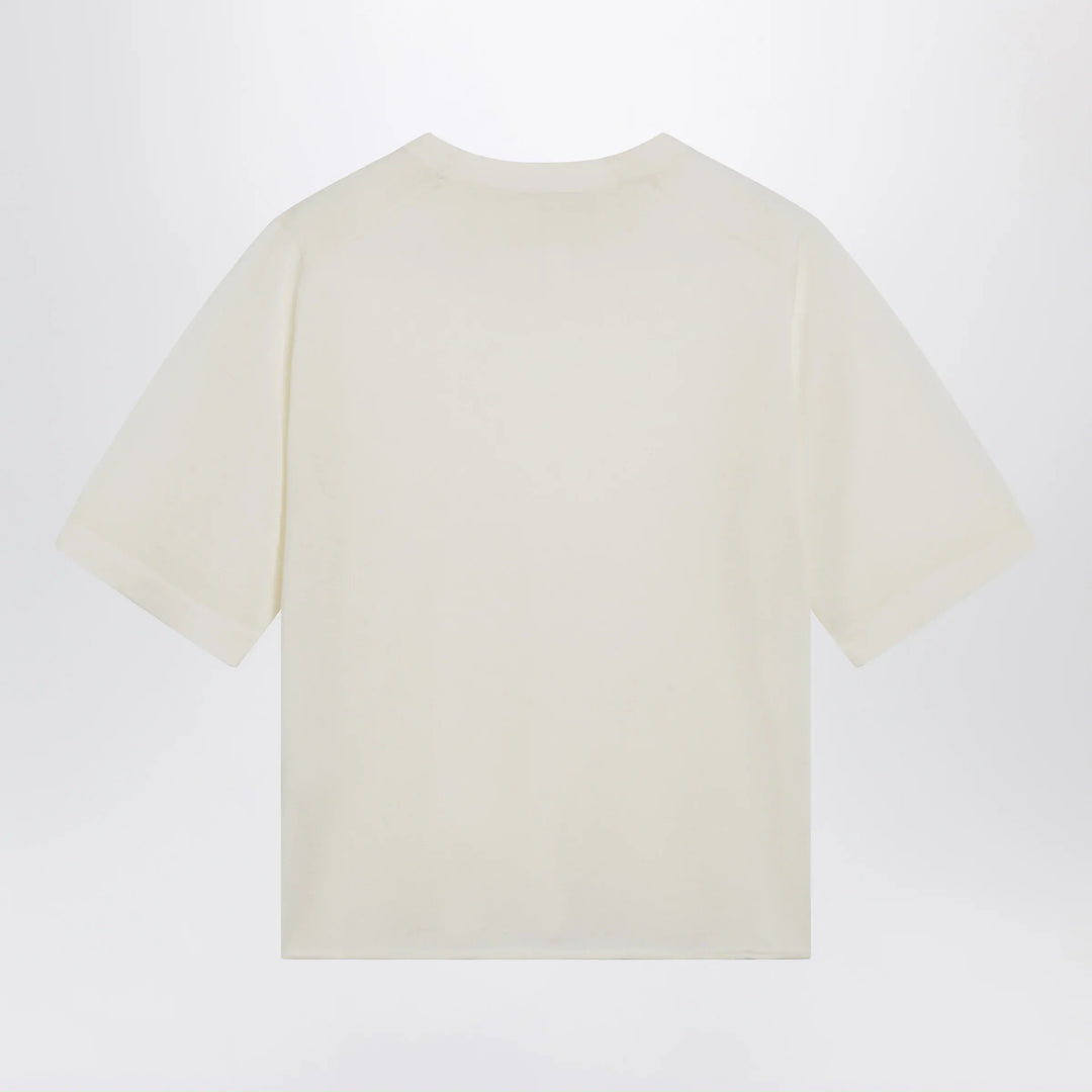 LouLou De Saison - Ivory Nala Fluid Cashmere Top Brand Shirts &amp; Tops
