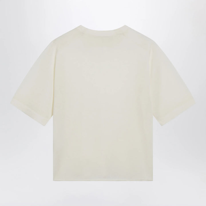 LouLou De Saison - Ivory Nala Fluid Cashmere Top Brand Shirts &amp; Tops