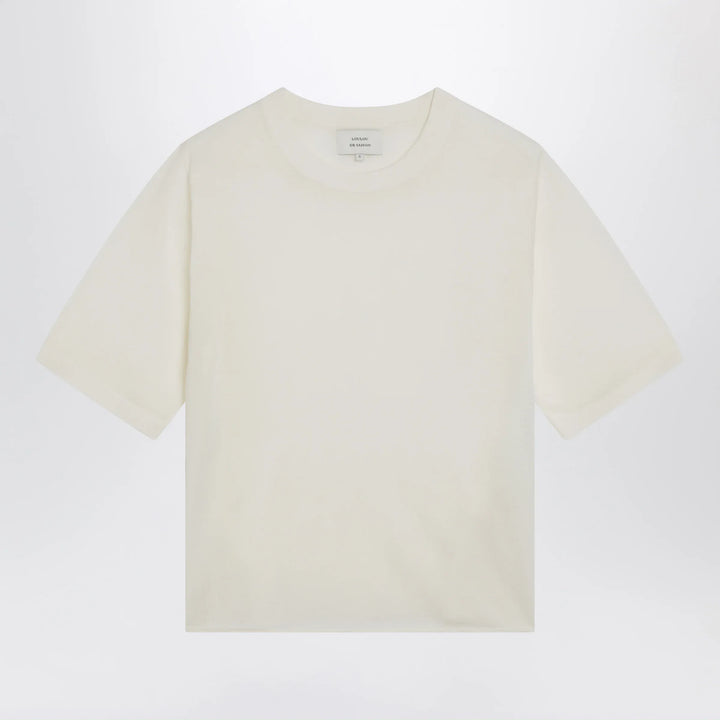 LouLou De Saison - Ivory Nala Fluid Cashmere Top Brand Shirts &amp; Tops S