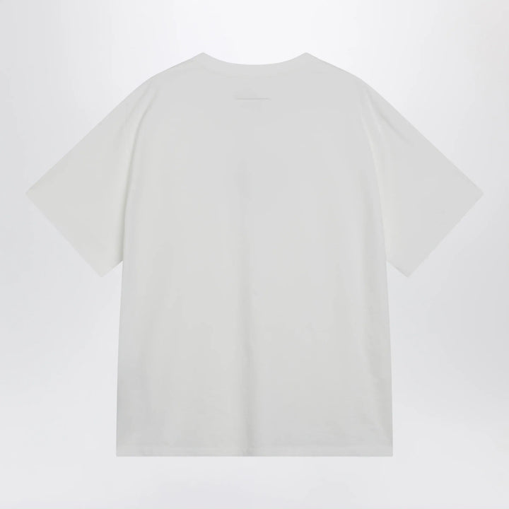 MM6 Maison Margiela - White T-shirt with logo print Brand Shirts &amp; Tops