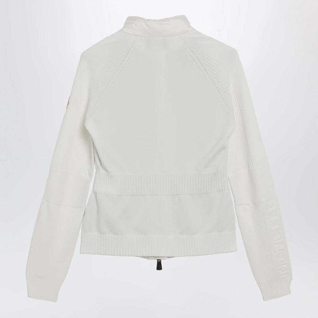Moncler Grenoble - White Day-Namic padded cardigan Brand Shirts &amp; Tops