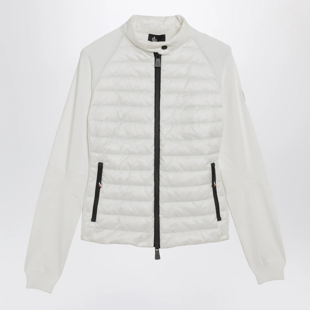 Moncler Grenoble - White Day-Namic padded cardigan Brand Shirts & Tops M