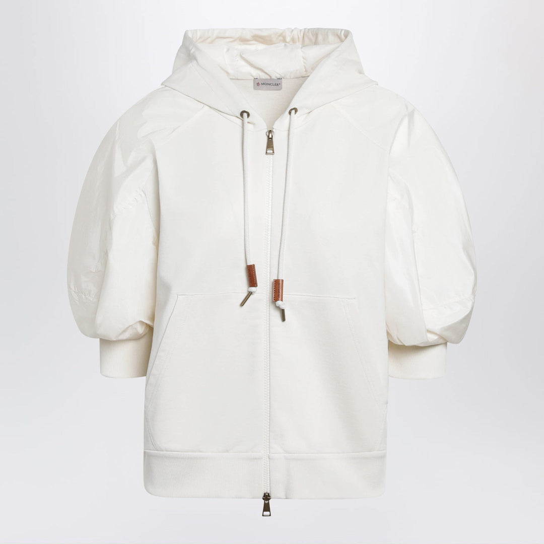 Shirts &amp; Tops Moncler - White short-sleeve jersey sweatshirt Brand