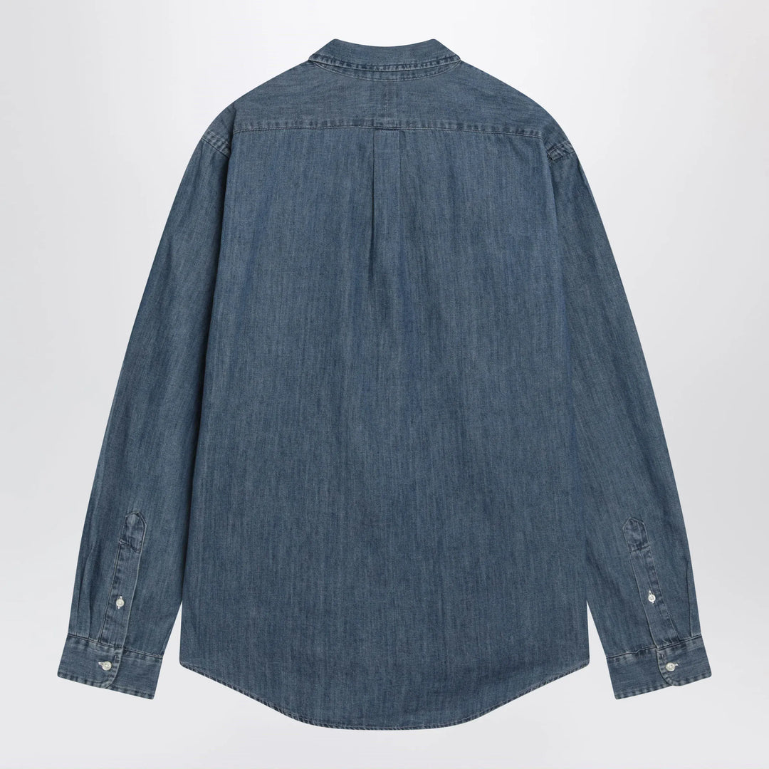 Polo Ralph Lauren - Blue denim Custom-Fit shirt Brand Shirts &amp; Tops