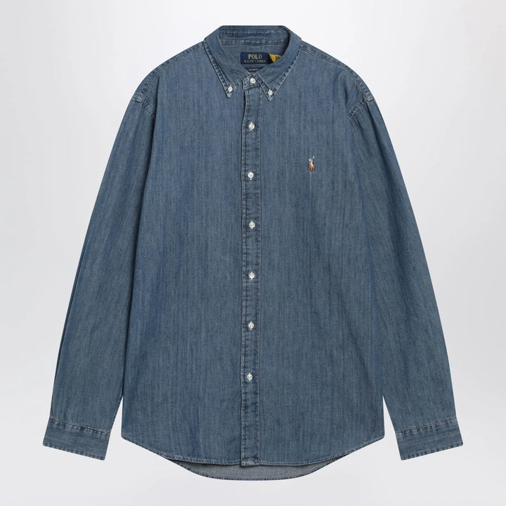 Polo Ralph Lauren - Blue denim Custom-Fit shirt Brand Shirts &amp; Tops S