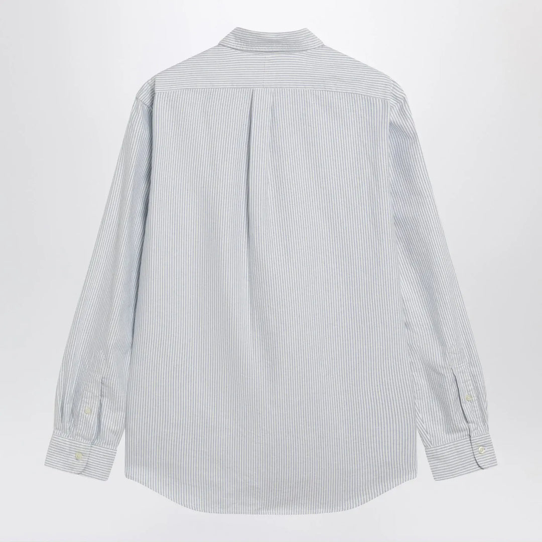 Polo Ralph Lauren - Light blue/white striped Oxford shirt Custom-fit Brand Shirts &amp; Tops