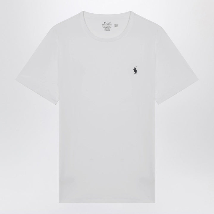 Shirts &amp; Tops Polo Ralph Lauren - T-shirt white in cotton Custom Slim-Fit Brand