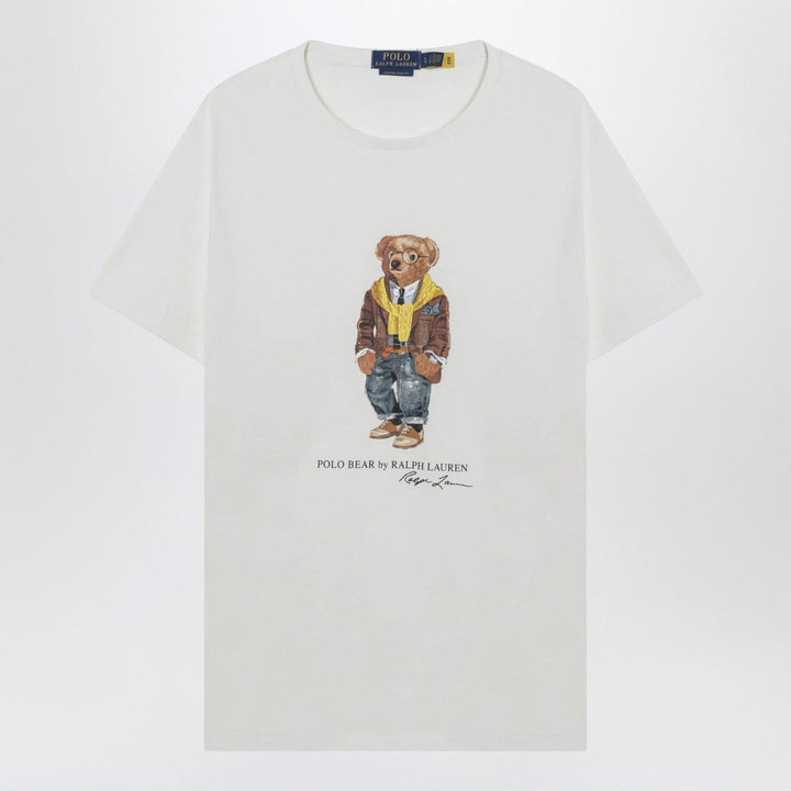 Shirts &amp; Tops Polo Ralph Lauren - White Polo Bear T-shirt Custom Slim-Fit Brand