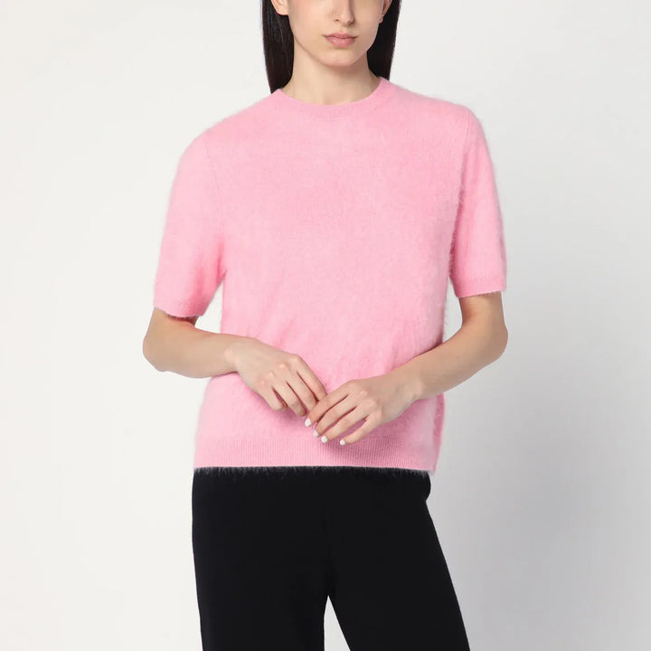 Soft Goat - Pink brushed cashmere sweater Brand Shirts &amp; Tops L