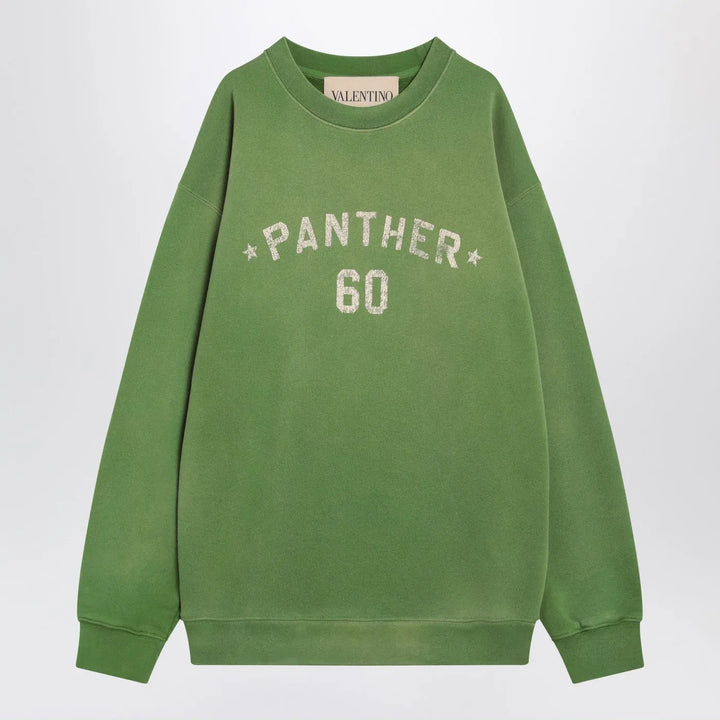 Valentino - Crew neck sweatshirt Chez Valentino green Brand Shirts &amp; Tops S