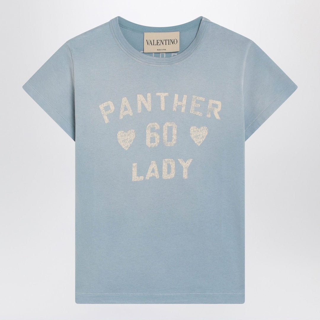 Shirts & Tops Valentino - Light blue Panther Lady T-shirt Brand