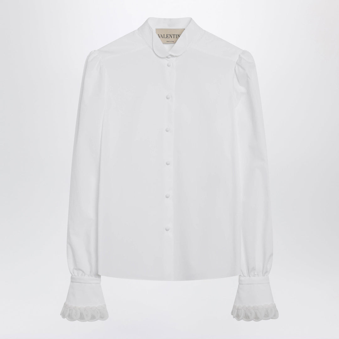 Shirts & Tops Valentino - White cotton poplin shirt Brand