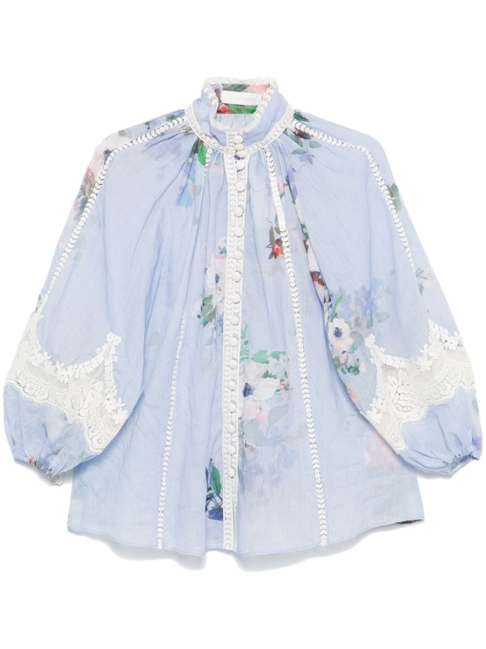 Zimmermann Shirts Zimmermann Shirts Clear Blue Zimmermann Shirts Clear Blue Brand