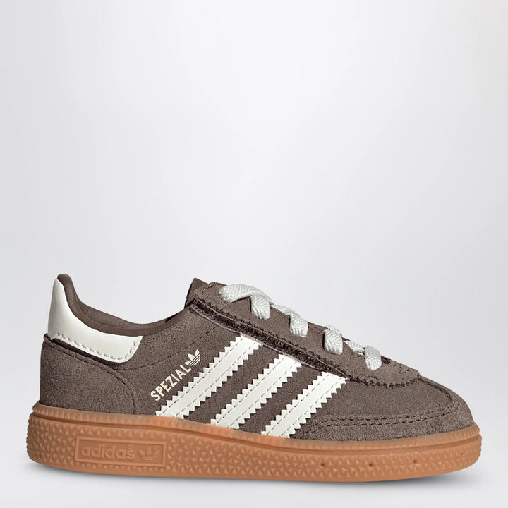 adidas Originals - Handball Spezial Sneakers with Elastic Laces Earth Strata / Off White Brand Shoes 25