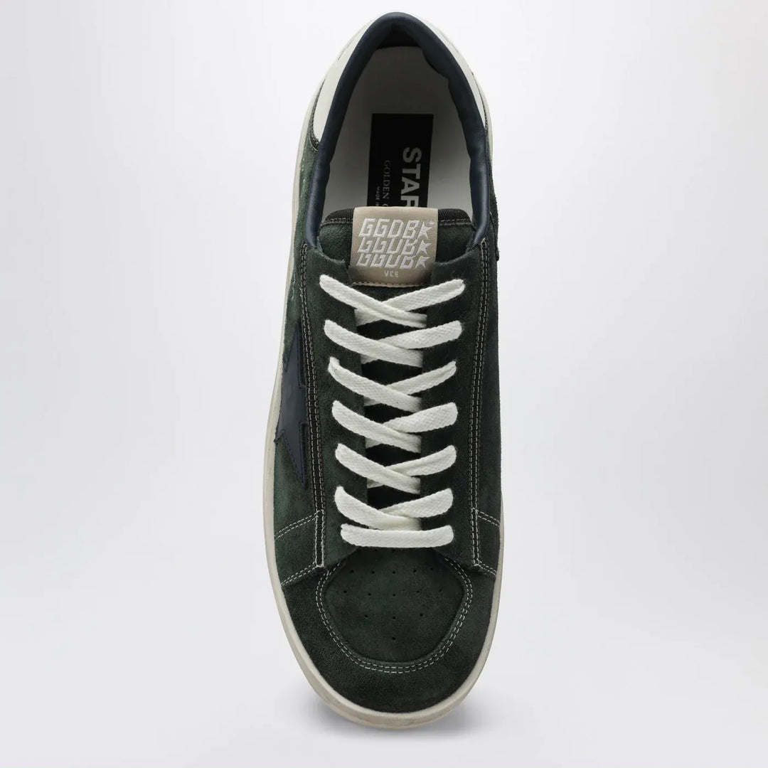 Golden Goose - Green and Blue Stardan Sneakers Brand Shoes