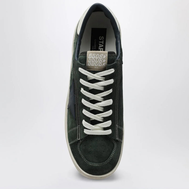 Golden Goose - Green and Blue Stardan Sneakers Brand Shoes