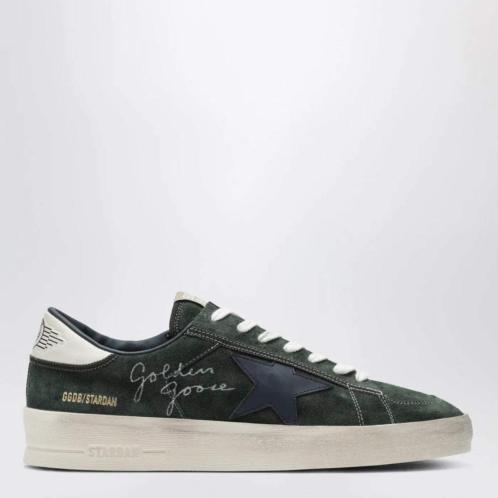 Golden Goose - Green and Blue Stardan Sneakers Brand Shoes 40 IT