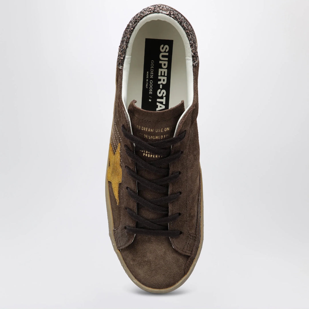 Golden Goose - Super-Star brown/ochre suede Sneakers Brand Shoes