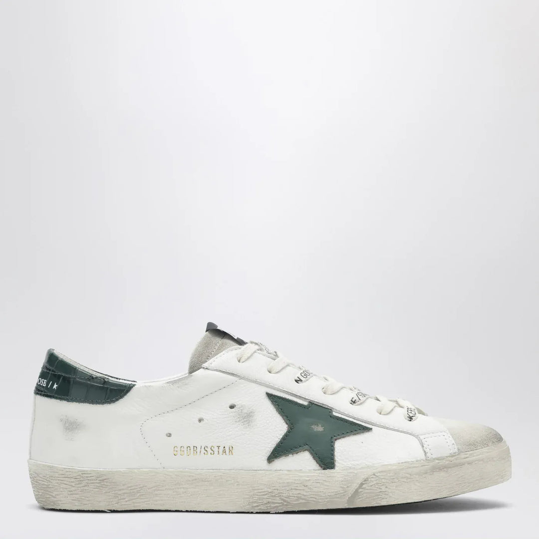 Golden Goose - Super-Star Sneakers in white/green Brand Shoes 40 IT