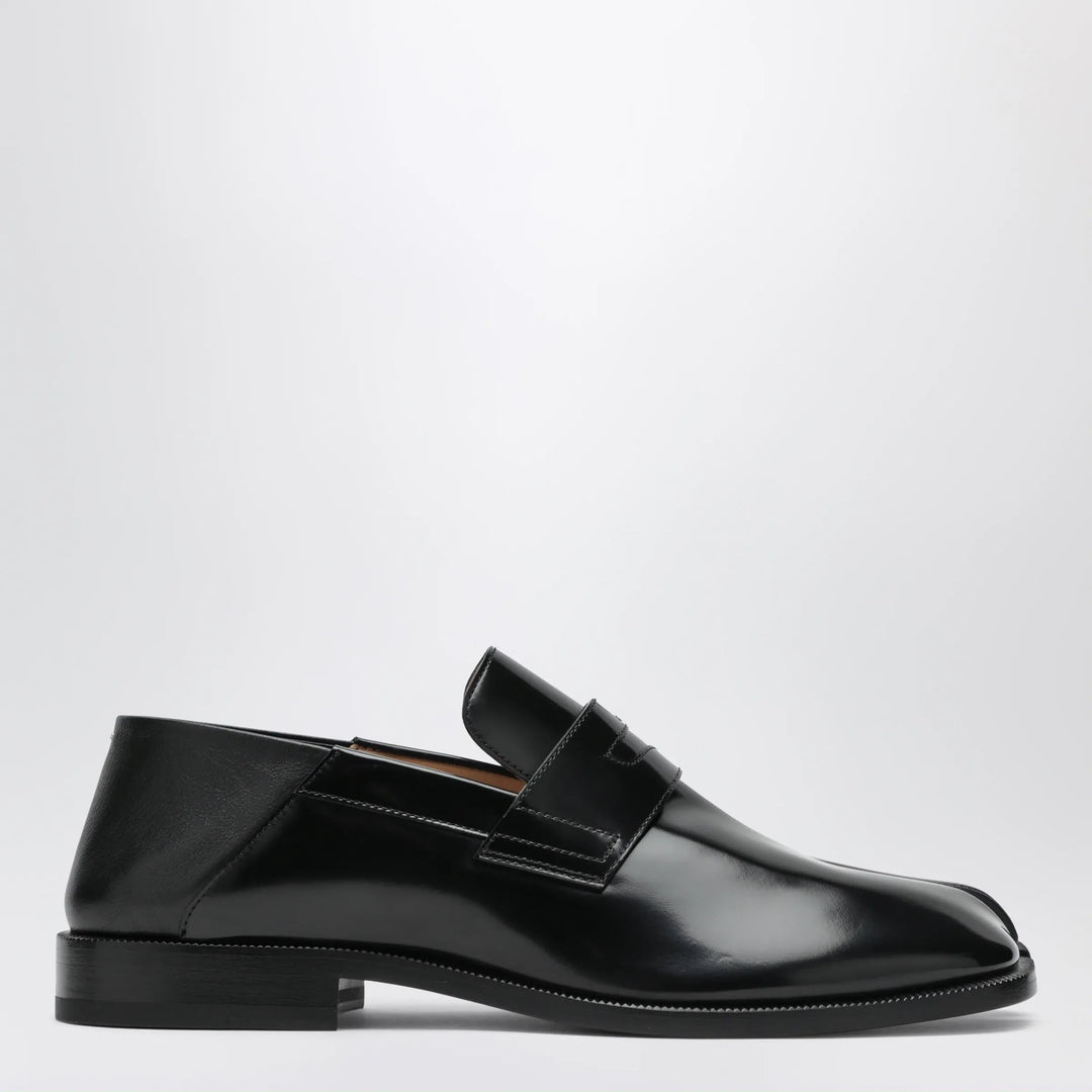 Maison Margiela - Tabi loafer in black leather Brand Shoes 40 IT